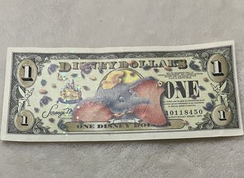 Disney dollar- Dumbo Anniversary Series