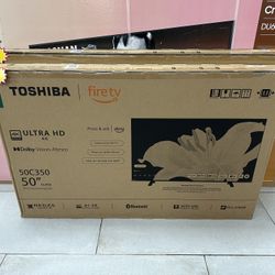 Toshiba 50” 4K Ultra HD TV! $349 Cash Or Card!!