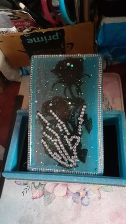 Custom Resin Storage Box/ Dominoes Set