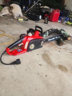 Homelite RED 16in Electric Chainsaw