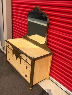 Antique crown dresser