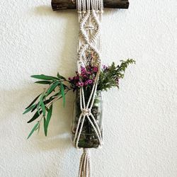 Macrame flowe base
