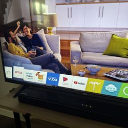 LG 55 Inch 4K LED Smart TV With OSX S3 Soundbar and TV Stand