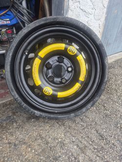 Spare tire 2004 porsche cayenne