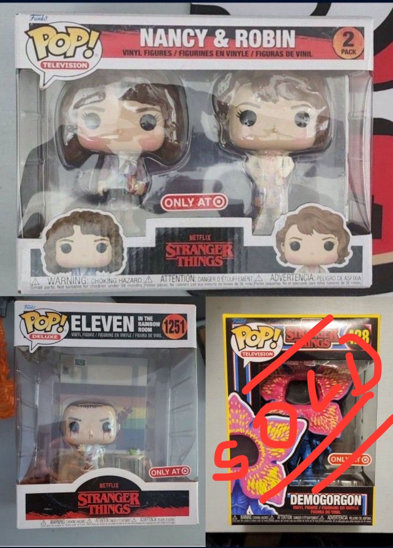 Funko Stranger Things - Nancy, Robin, Eleven