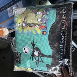 The Nightmare Before Christmas Blanket New $40 Each New
