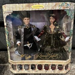 Romeo and Juliet Barbie and Ken
