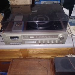 Record and cassette player