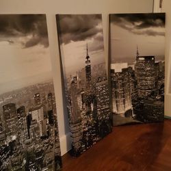 NYC Three Piece Canvas 
