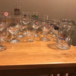 Barware/beer glasses