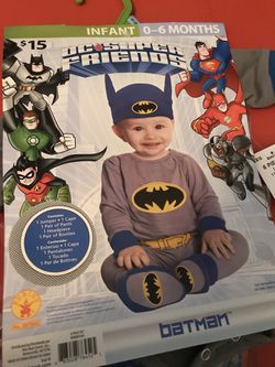 New Halloween costume Batman 0-6 months