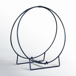 Black Iron log rack