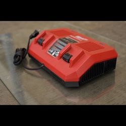 Milwaukee dual-bay M18 & M12 battery charger 