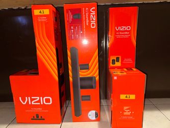 Vizio 4.1 soundbar with subwoofer & 2 speakers