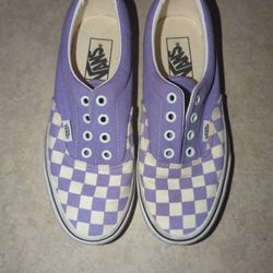 Checkered Vans