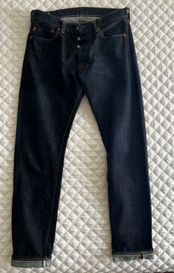 Momotaro selvage jeans slim taper 32x33