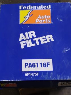 Federated Auto Parts engine air filter, part number PA6116F