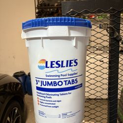 Chlorine Tablets 50lb Bucket From Leslie’s 