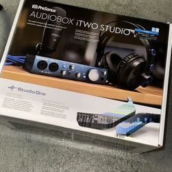 PreSonus AudioBox iTwo Studio - Mobile Hardware/Software Recording Kit