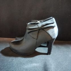 Black Booties By Xappeal (Size 5)