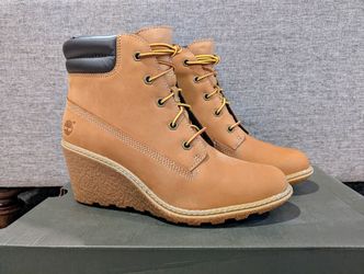 NEW Timberland Amston Wedge Boots