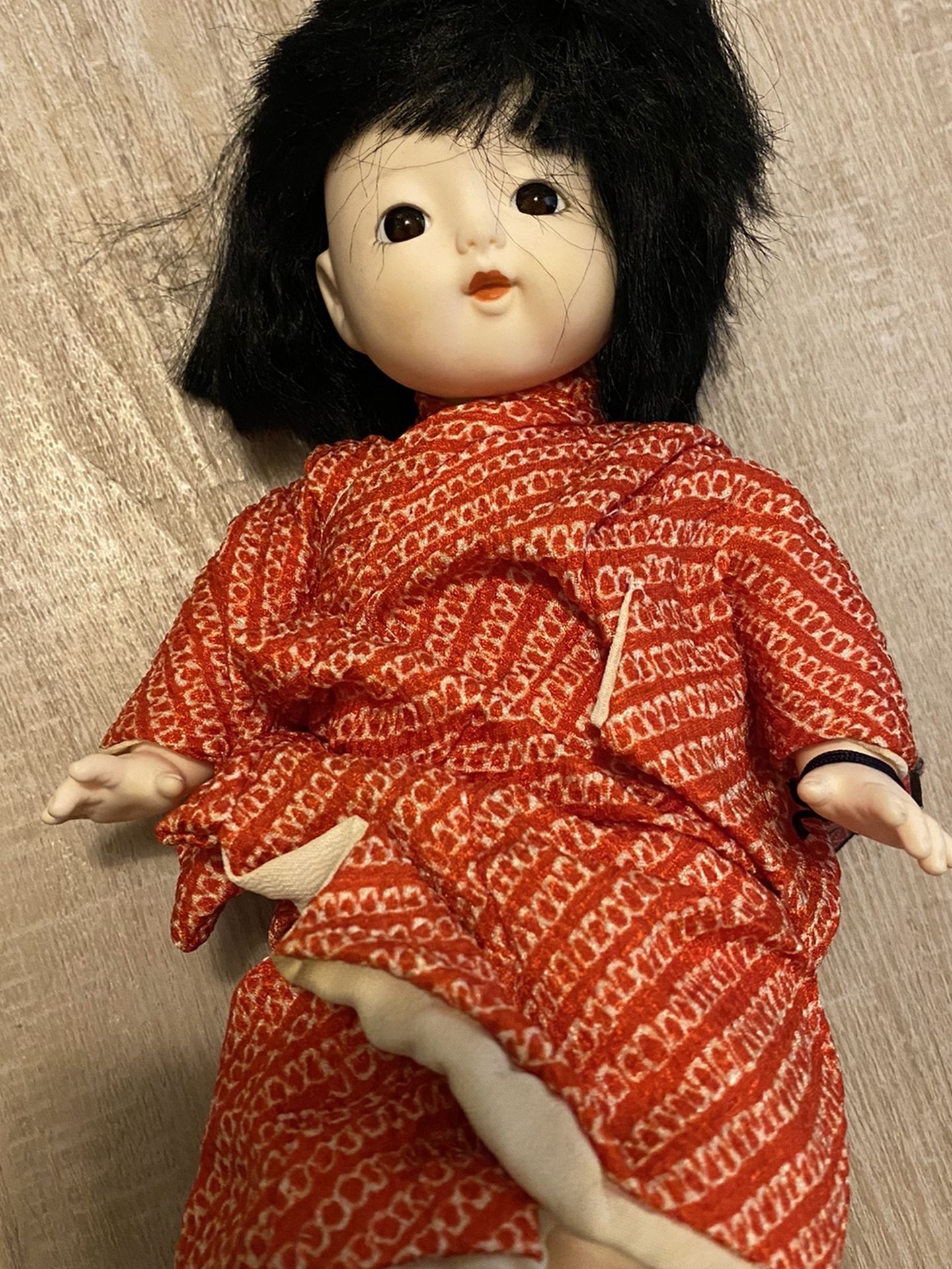 Porcelain Oriental Doll