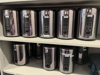 10 Mac Pro Ivy Bridge 6.1 Trashcans  12 Core 64 Gb Ram