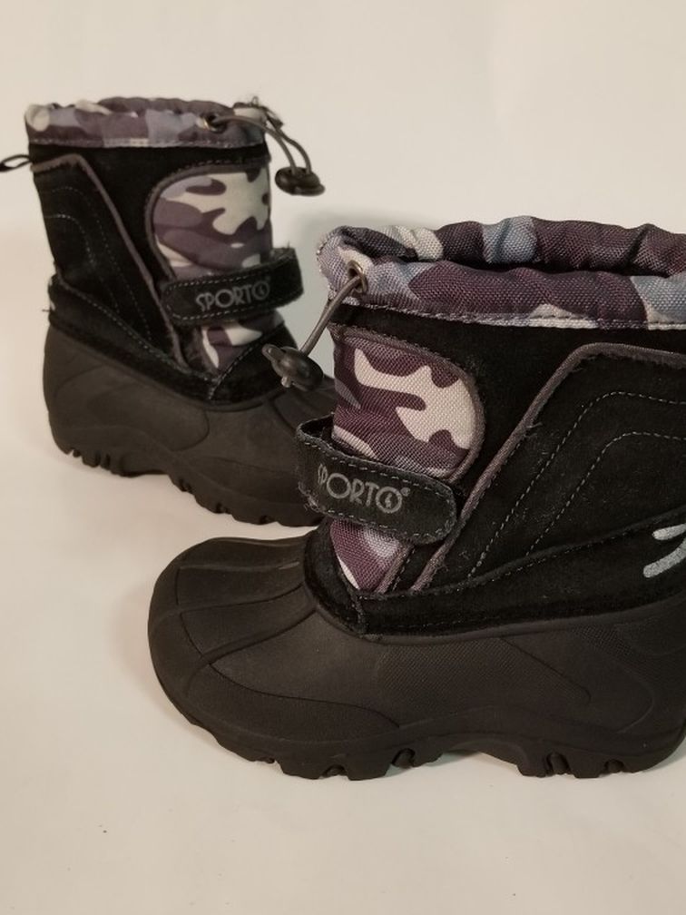 Snow boots Toddler Size L (9-10 ) For 4-5 Years