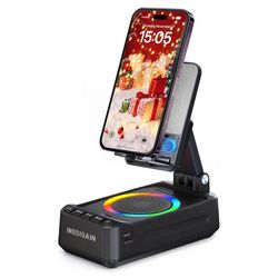 Brand New Wireless Induction Bluetooth Speaker with Phone Stand, Christmas Birthday Gifts for Men Women , Stocking Stuffer