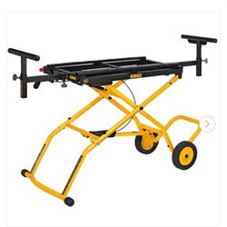DEWALT 32-1/2 in. × 60 in. Rolling Miter Saw Stand with 300 Ibs. Capacity Brand New $175