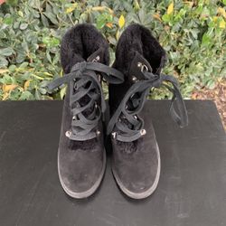 Ladies Ankle Boots Chunky  Heel 