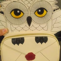 New Loungefly Hedwig Harry Potter Backpack 