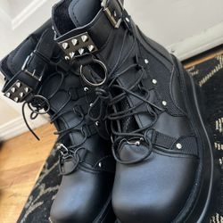 Platform Ankle Boots