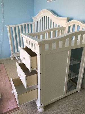 Sorelle Cape Cod 4 In 1 Crib And Changer French White For Sale In