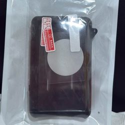 Apple iPod classic soft silicone case black with  screen protector