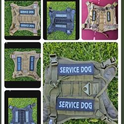 Service Dog Tactical Harness ALL SIZE 