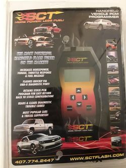 Sct tuner for ford only