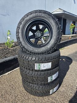 17" ARENA wheels/rims 32" Kumho RT tires