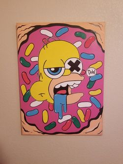 Simpsons Painting