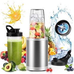 Smoothie Blender 1300W Blenders for Kitchen Portable Personal Blender for Shakes and Smoothies with 2 * 27Oz To-Go Cups & Lids Ice Crushing Smoothies 