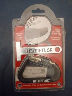 Helmet lock