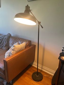 Floor lamp - Black metal