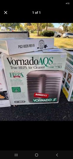 Vornado AQS True HEPA Air Cleaner Model 15