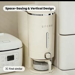 UFORU Space-Saving Vertical Rice Grain Dispenser