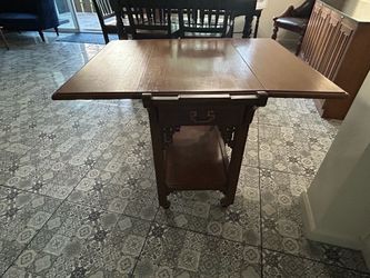 Oriental Antique Bar Cart