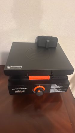 Black stone portable 17” grill
