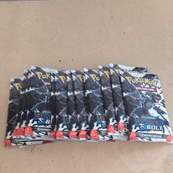 Loose black bolt booster packs