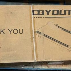 GOYOUTH 2 in 1 Under Desk Electric Treadmill