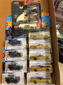 Hot Wheels & Jada Batman Die-Cast Car Lot