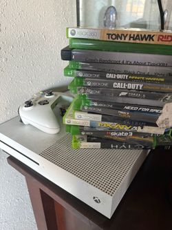 Xbox one with games